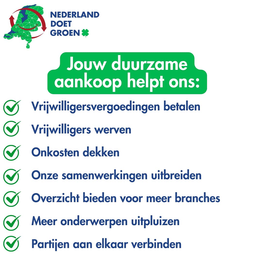 Hoe helpt jouw duurzame aankoop