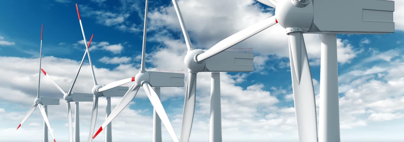 Energie, landing