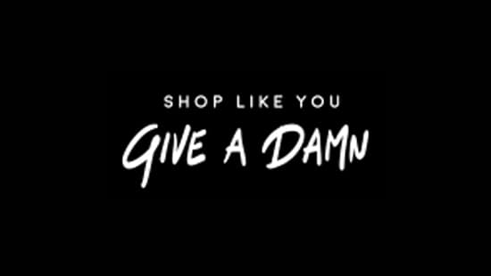 Shop like you give a damn