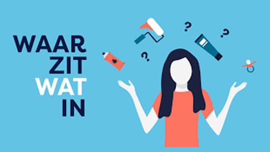 Waar zit wat in